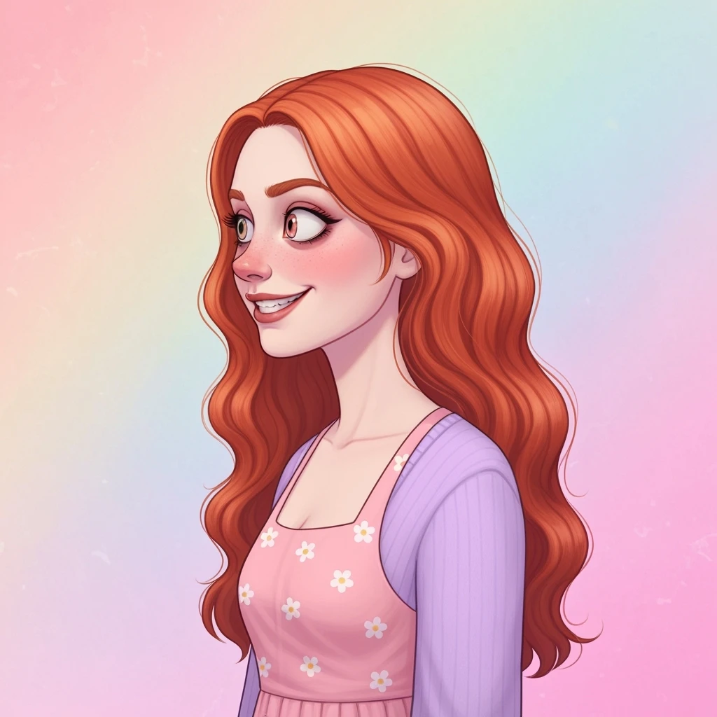 pastel horror profile picture, cute, expressive, minimal, variation 3 emoji