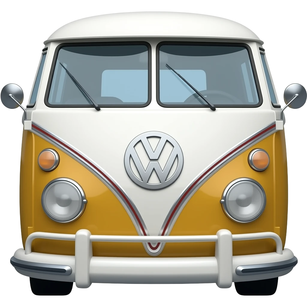 Volkswagen Kombi single cab emoji