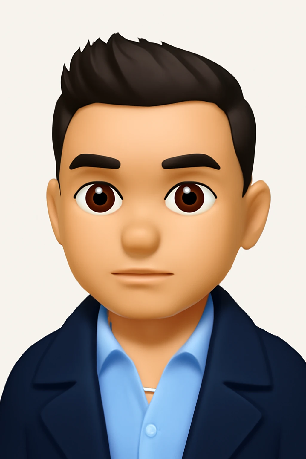 A 3D Apple-style emoji version of the uploaded image, preserving its colors, shapes, textures, and overall design, simplified into emoji form while keeping key details recognizable. Smooth glossy finish, soft shadows, high-quality render, minimal background emoji