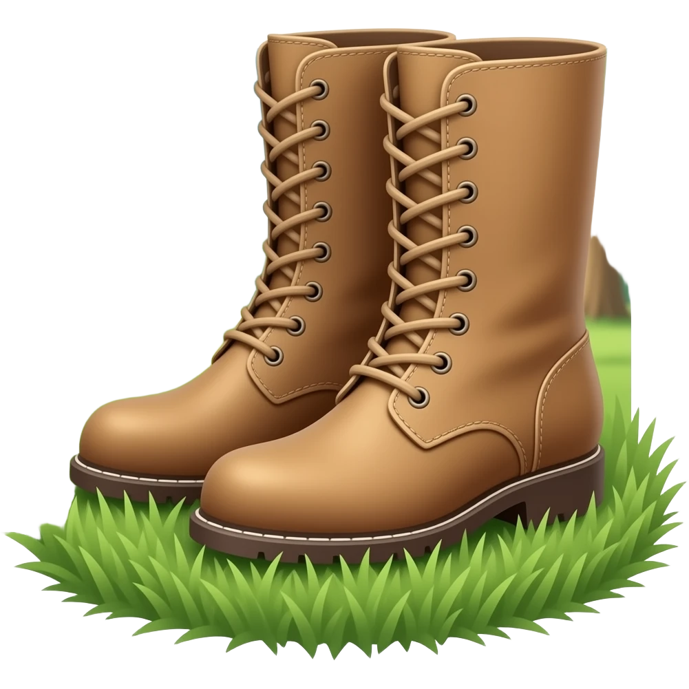 Boots in thr park emoji