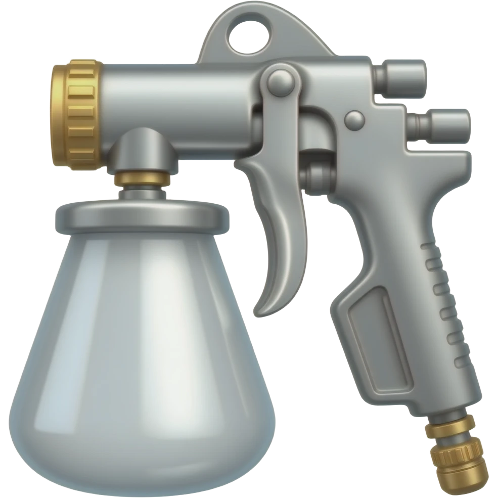 High-pressure spray gun emoji