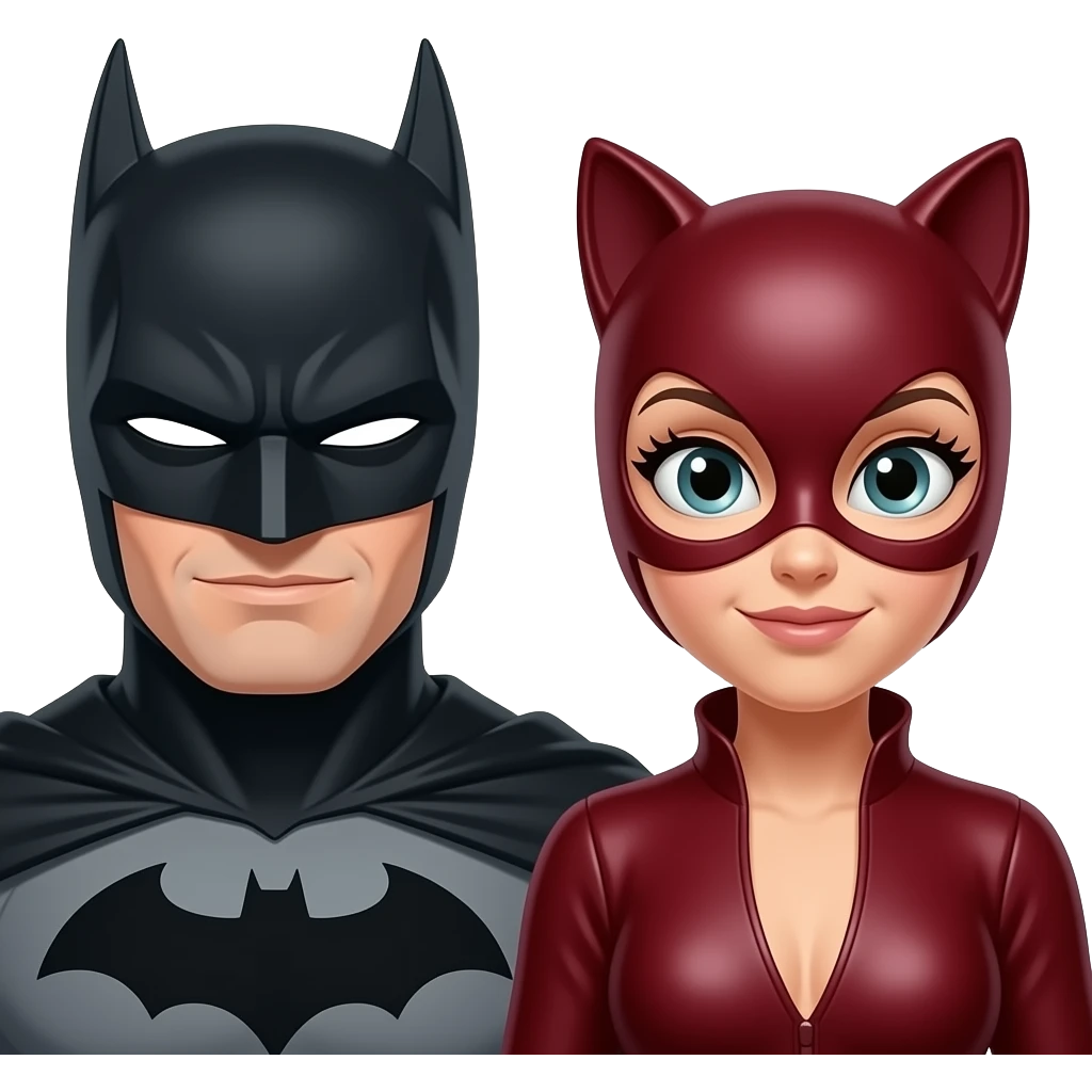Batman catwomen  emoji emoji