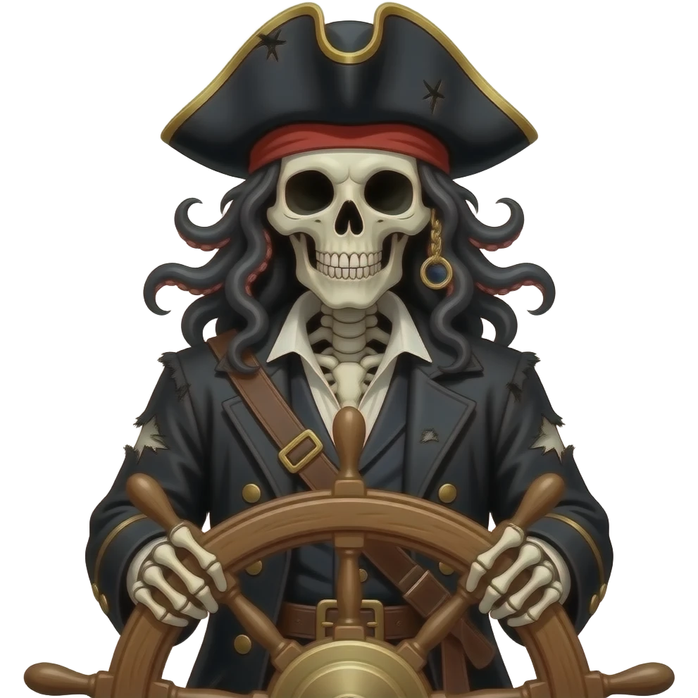 Davie jones  pirates of the Caribbean emoji