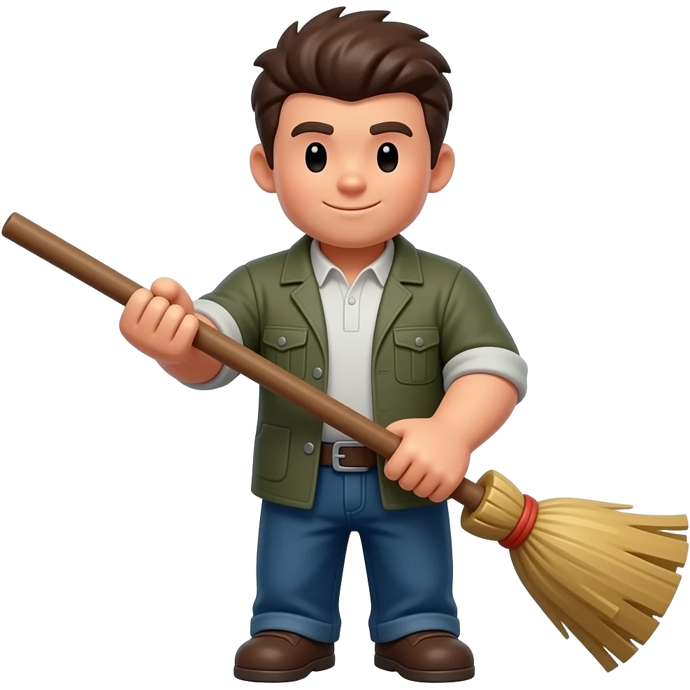 Criar agem dos  Roblox com uma vasoura emoji