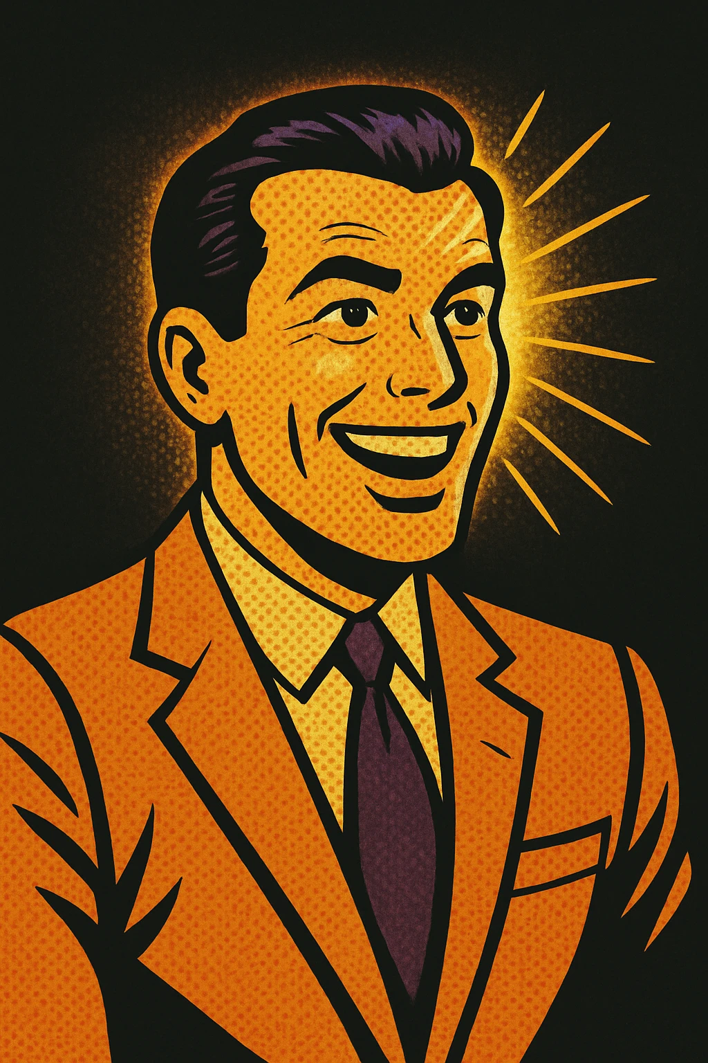 add ray of light over his face emoji