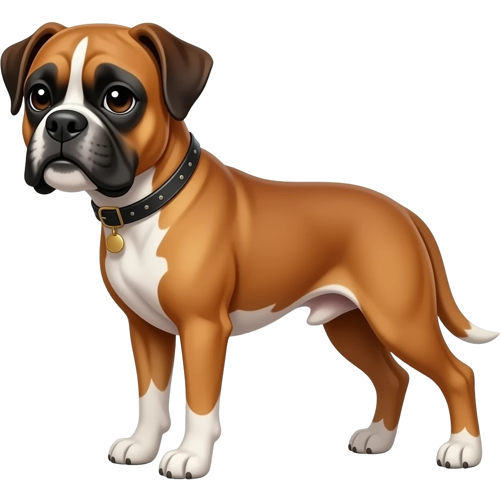Boxer dog emoji
