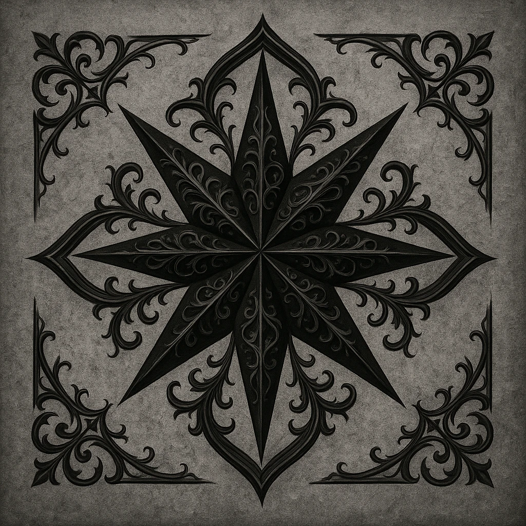 gothic star emoji