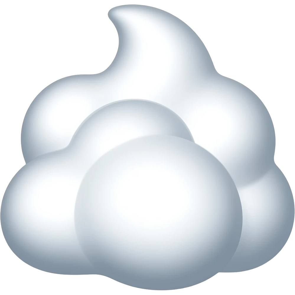 realistic -- espumilla emoji