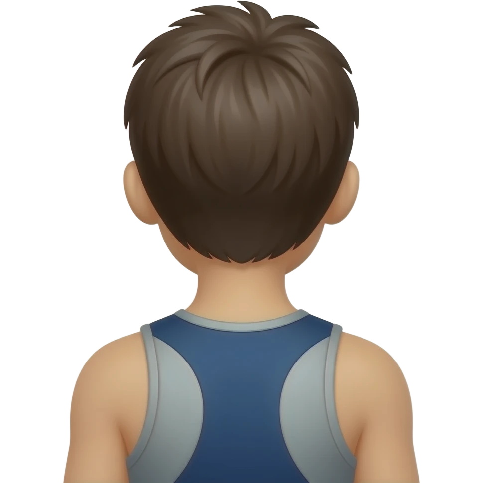 sporty back emoji