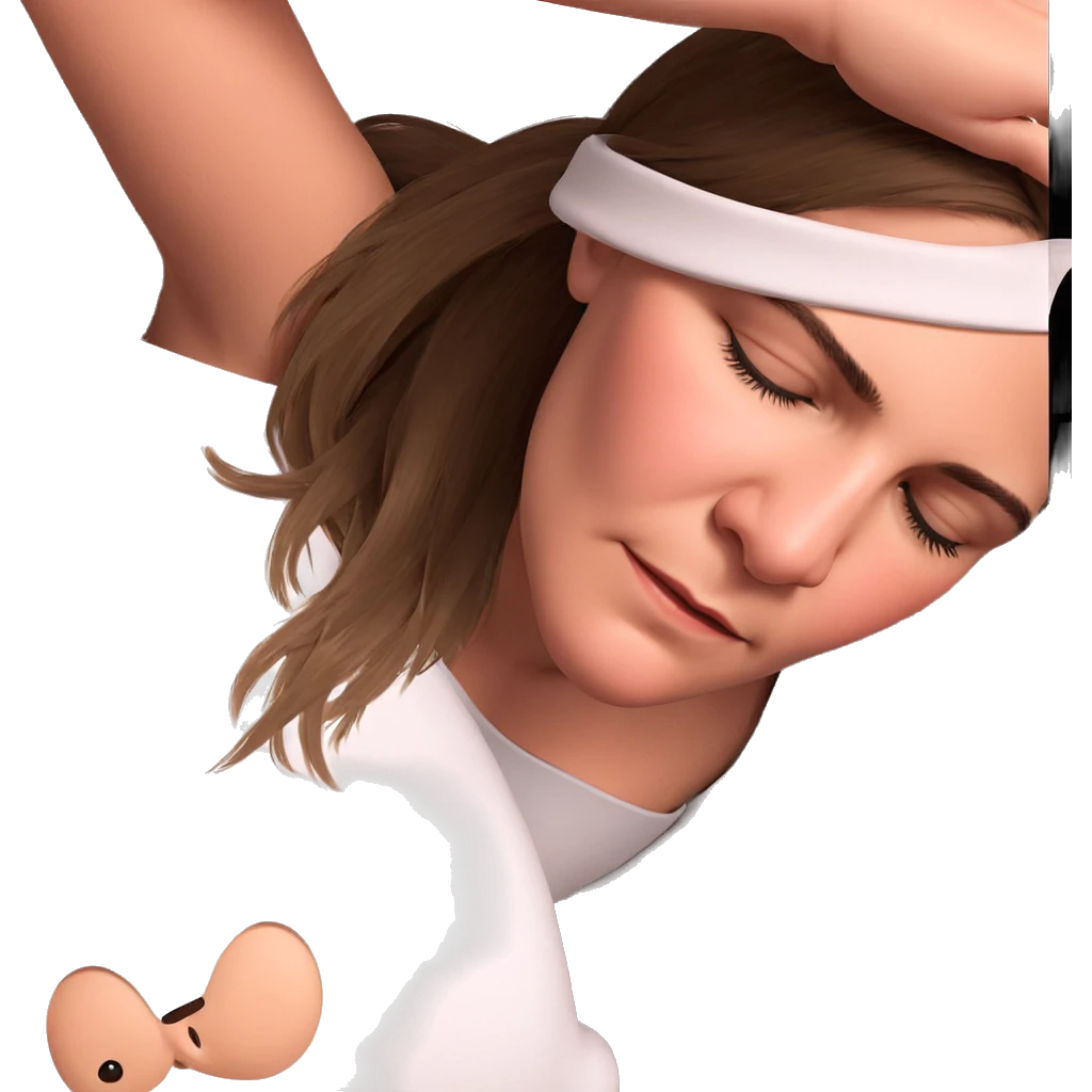 dreaming girl in serenity emoji