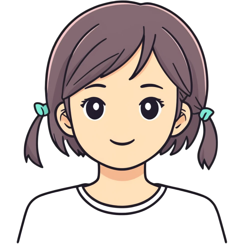 Girl facing left emoji
