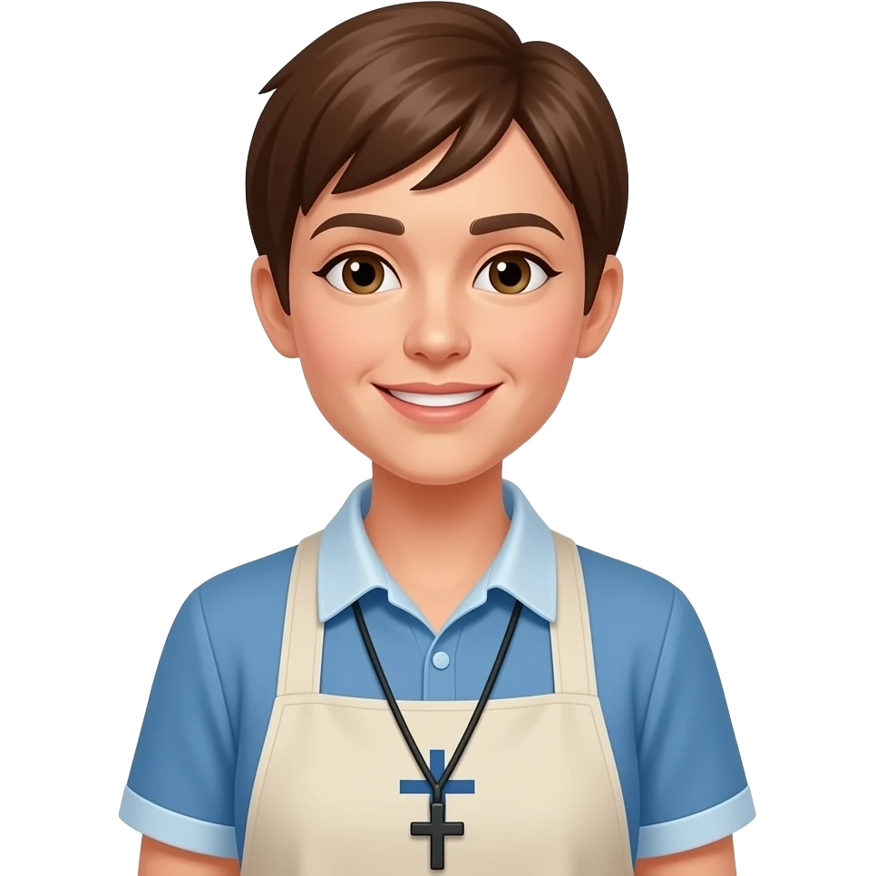 Жнщина кассир церковь emoji