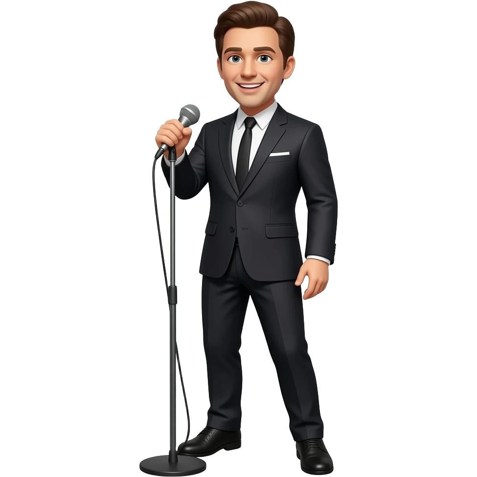 tim robinson driving crooner emoji