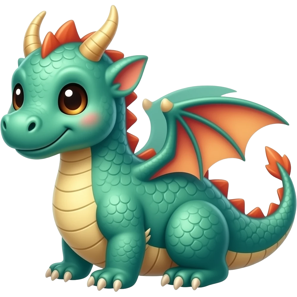 cute dragon emoji
