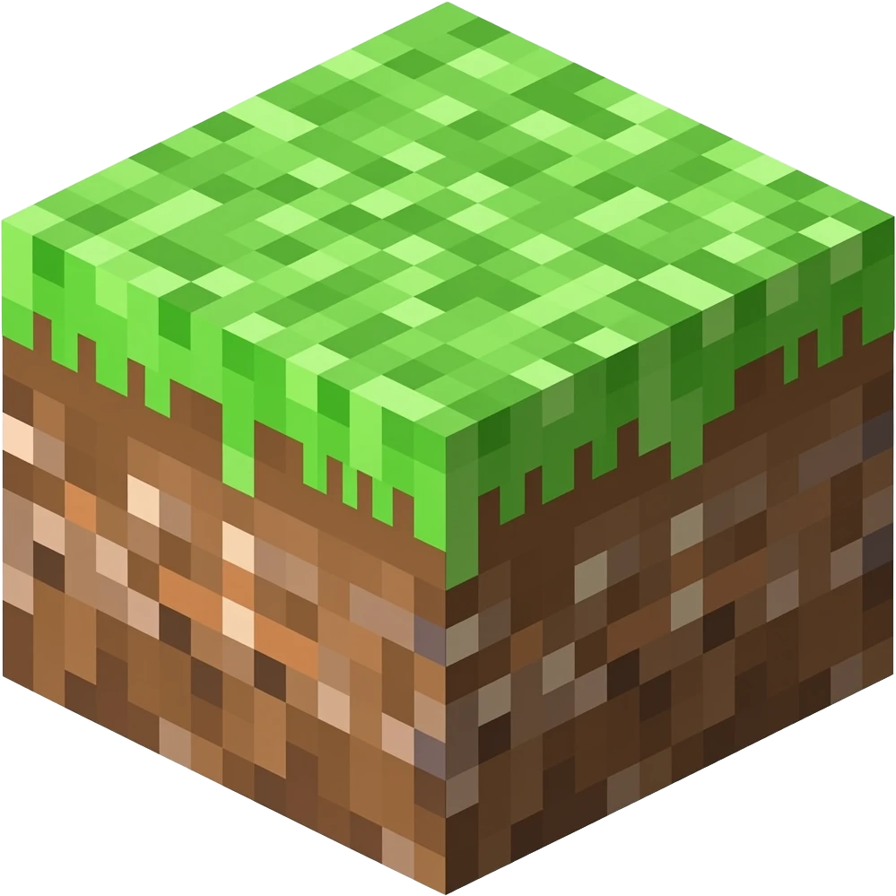 minecraft grass block emoji