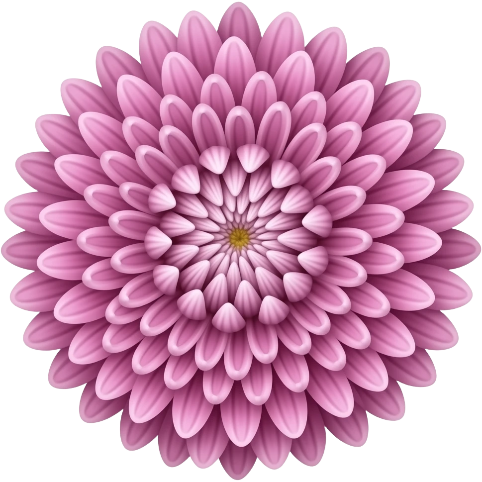 Mauve japanese chrysanthemum emoji