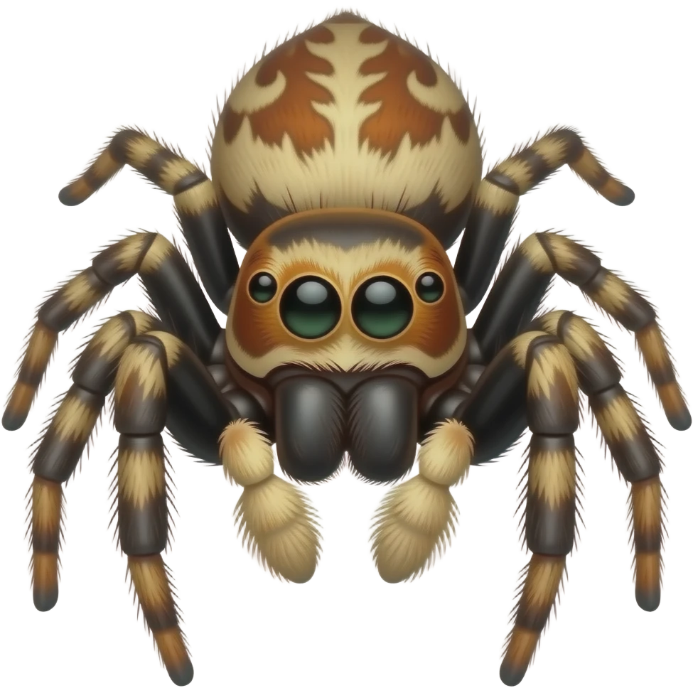 Soroa Regal Jumping Spider Head emoji
