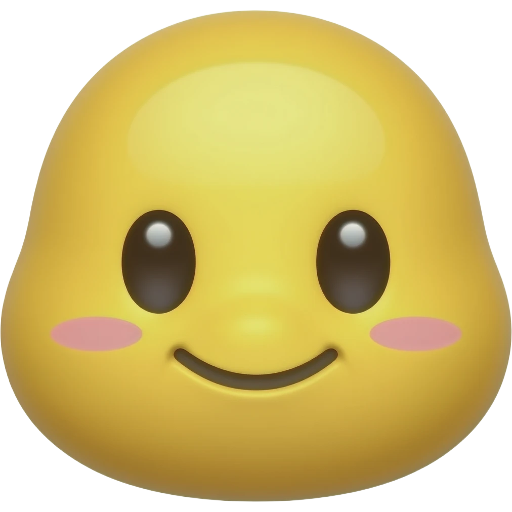 cute yellow emoji