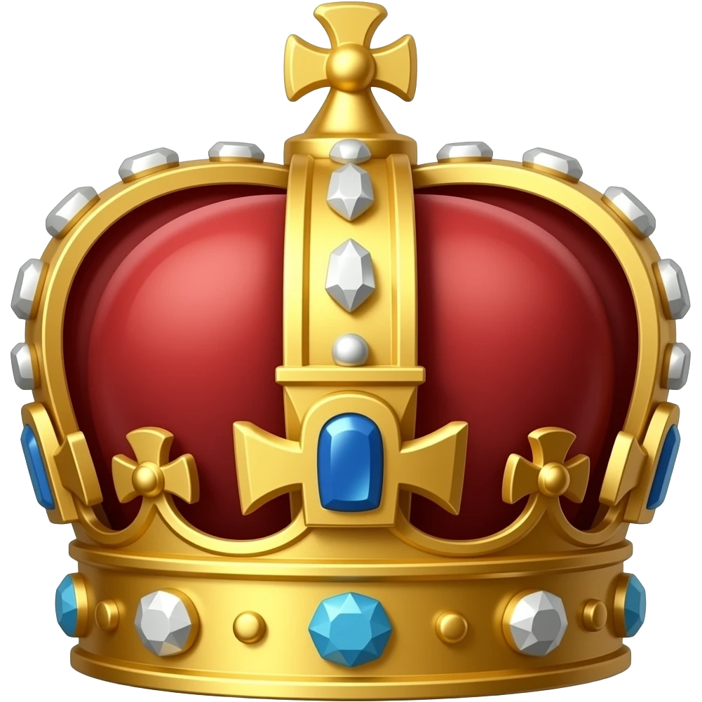 Corona laureada imperial de oro y diamantes del dios Emperador de Warhammer 40k emoji