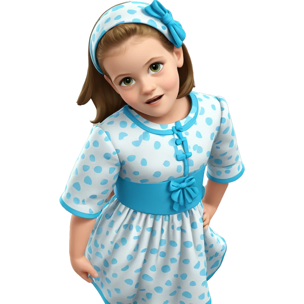 girl in dress from above emoji