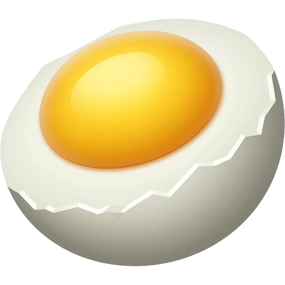 boiled egg emoji