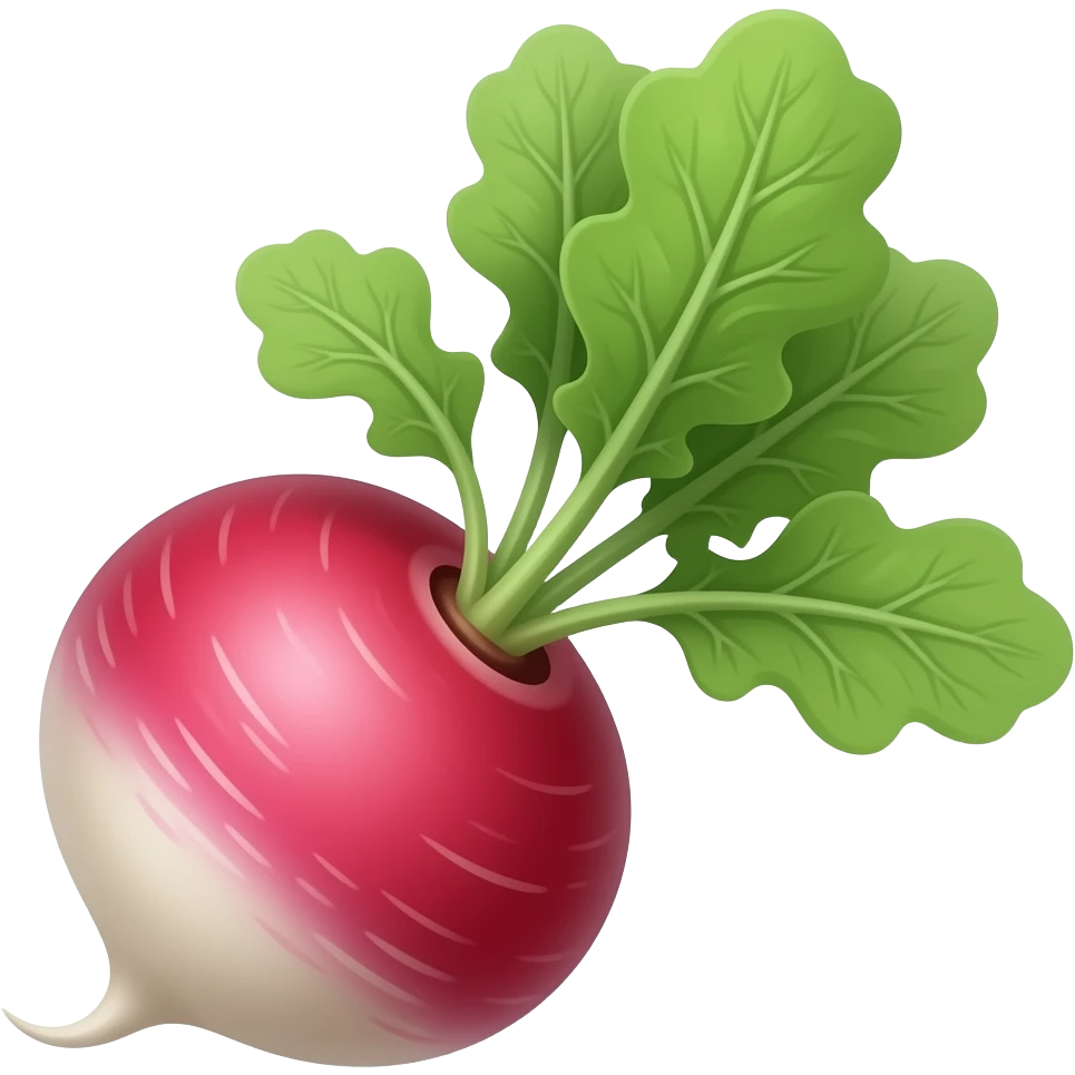 Radish emoji