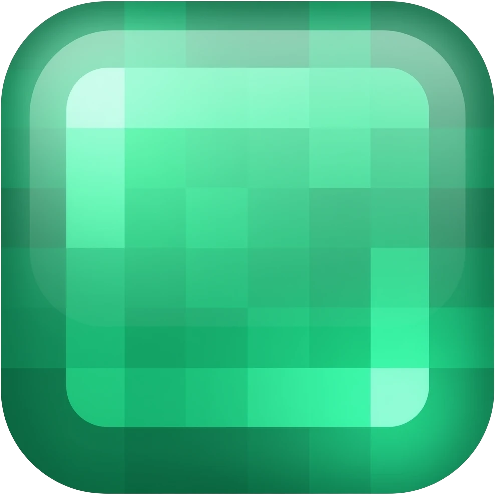 Minecraft emerald emoji