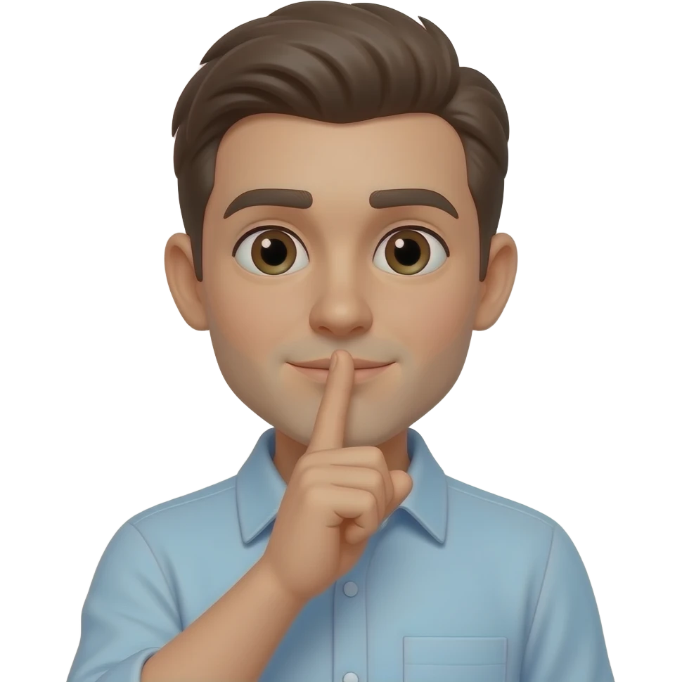 pedir silencio emoji