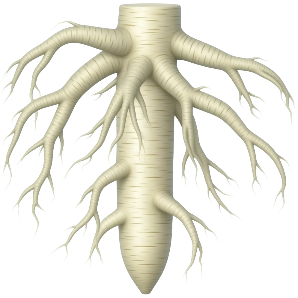 root màu trắng emoji