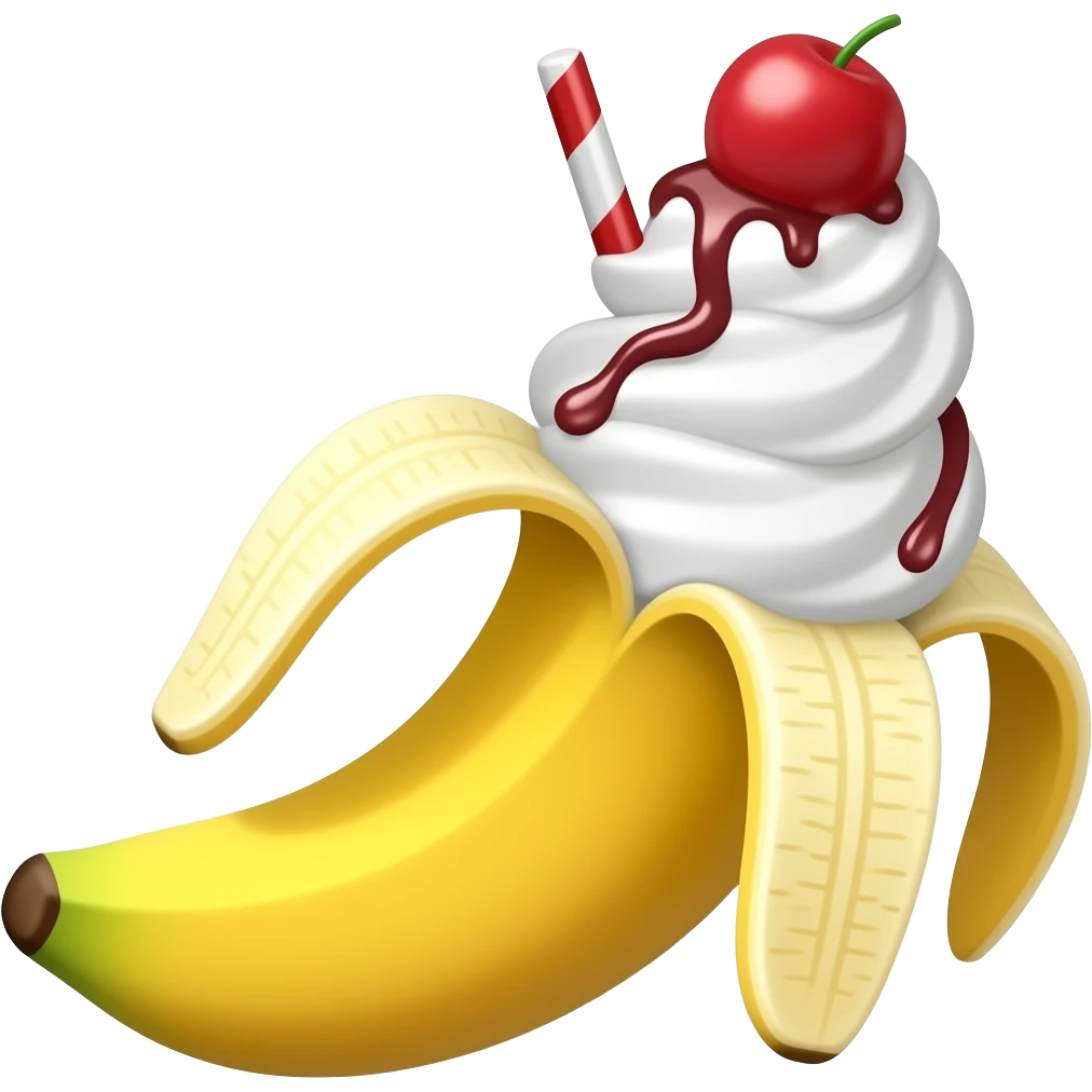 banana split emoji