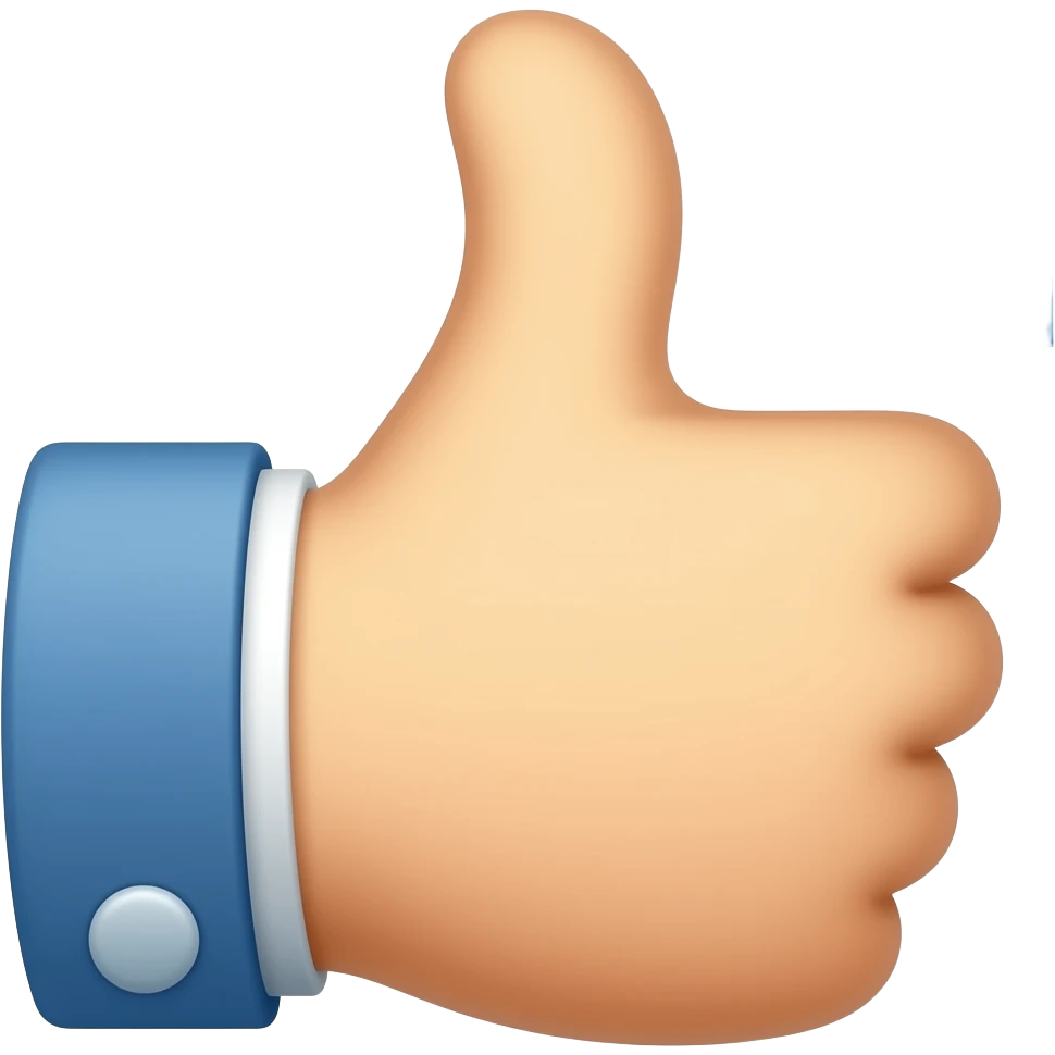 crea un emoji que proyecte cantidad de like o me gusta emoji