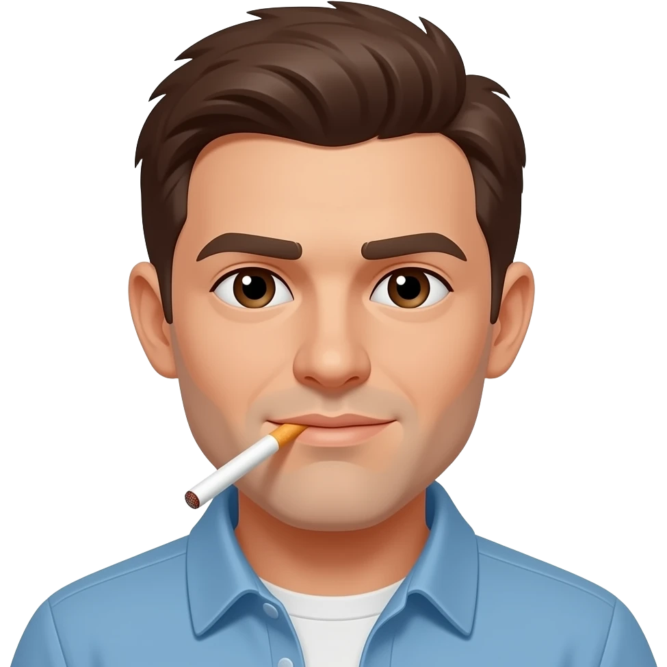 Crea l' emoji di una persona che fuma emoji