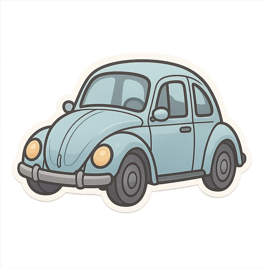  Beetle car emoji
