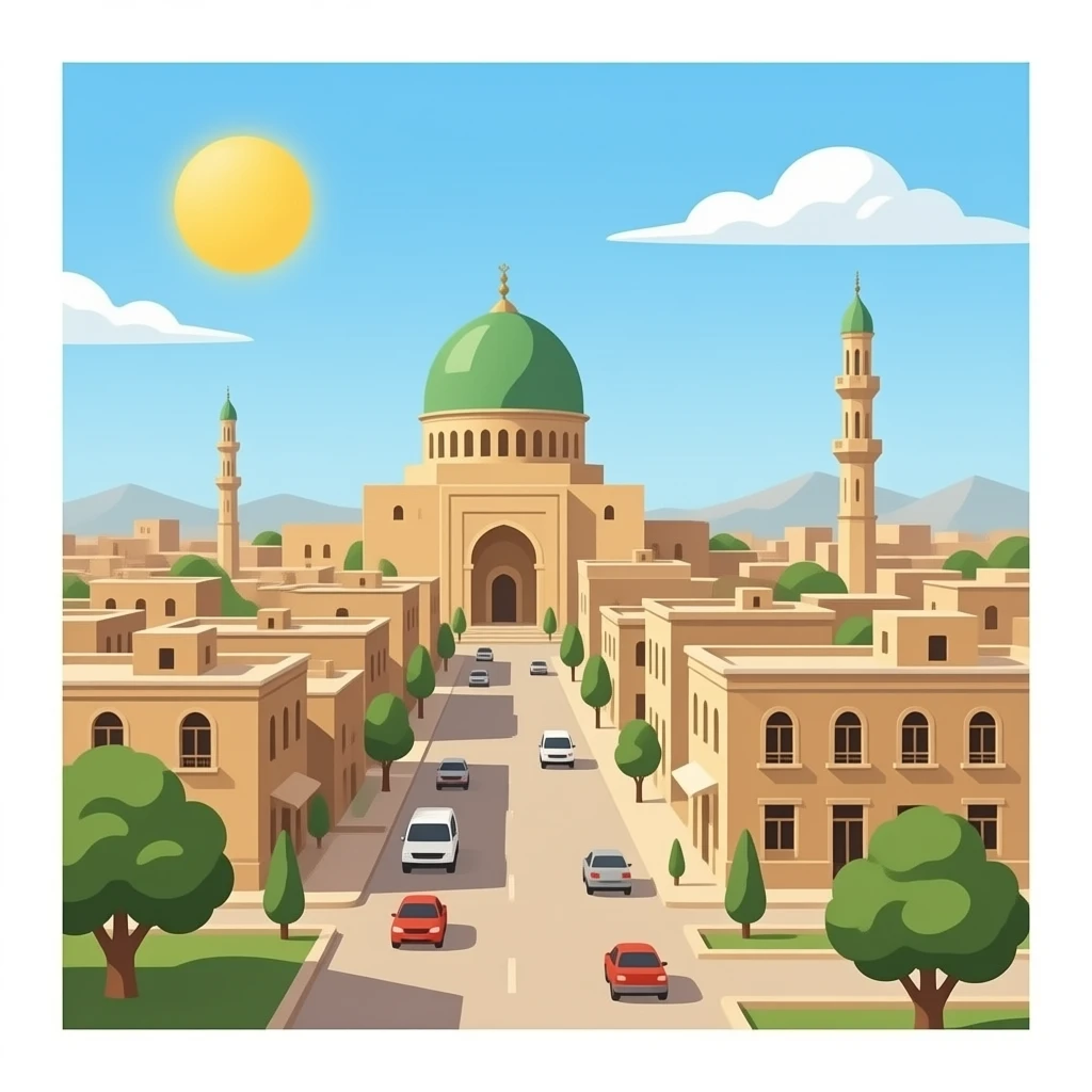 city old  iraq style emoji