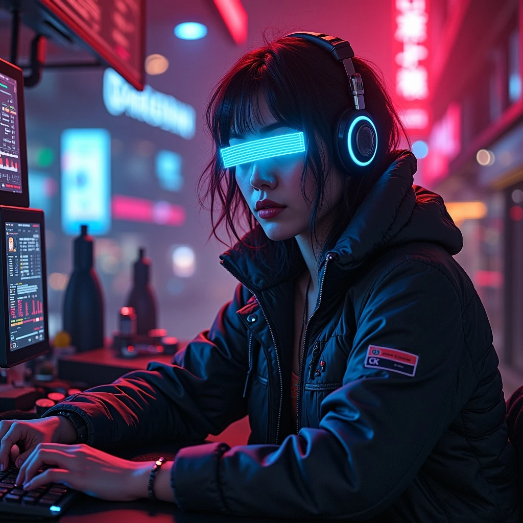 "stream starting soon" cyberpunk style emoji