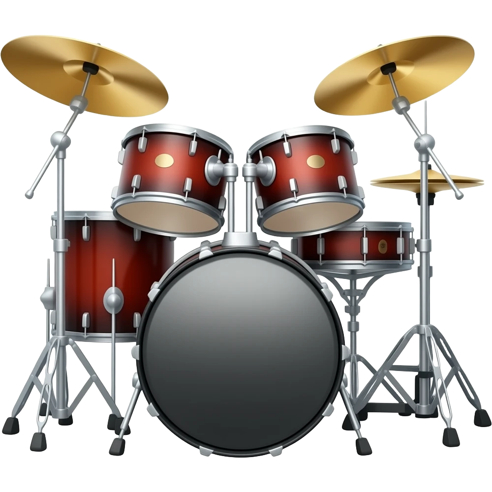 back of drum set emoji