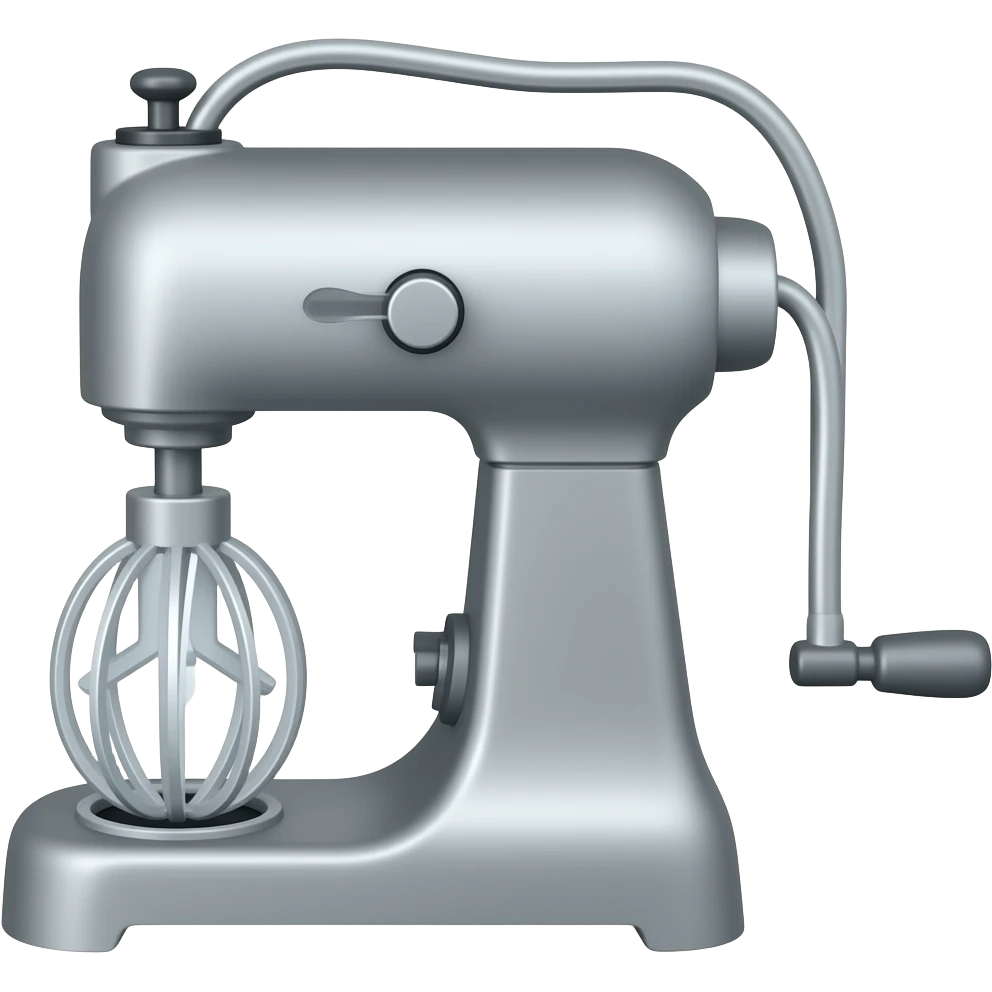 Whipping machine emoji