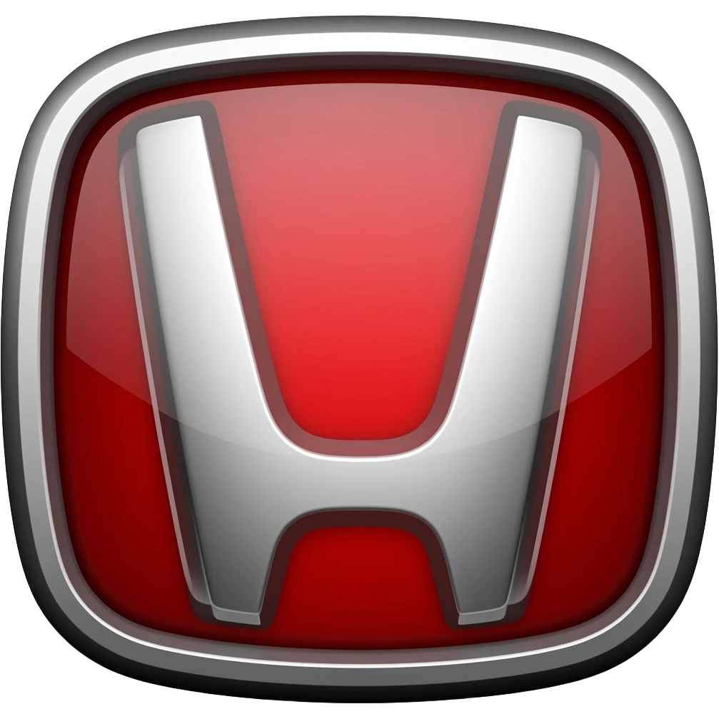 Red Honda H badge emoji