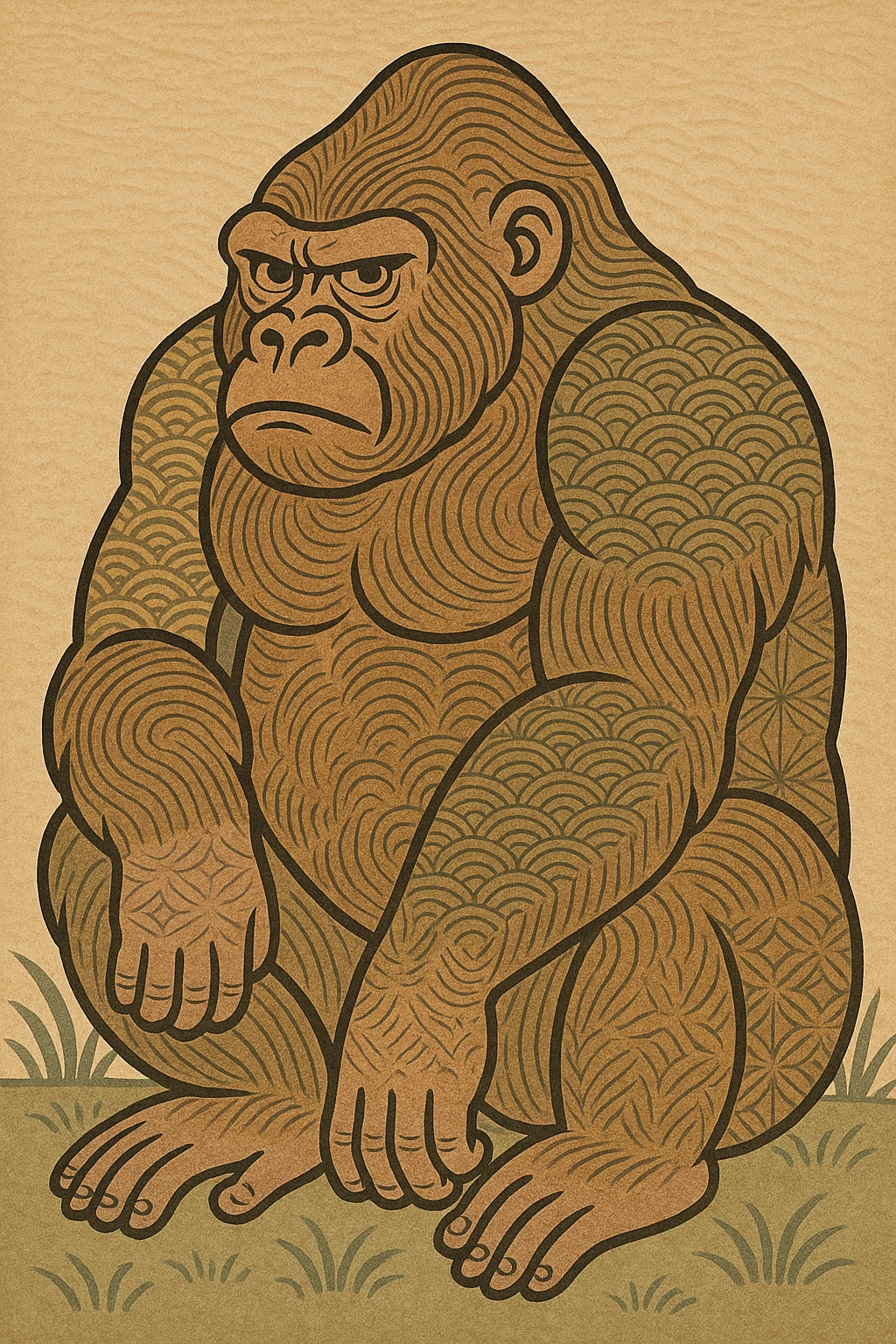 Gorilla emoji