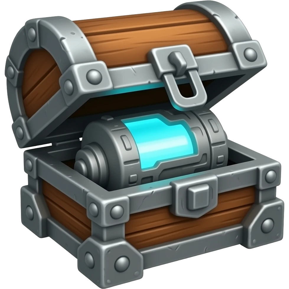 warhammer small chest with powerfull digital implant inside emoji