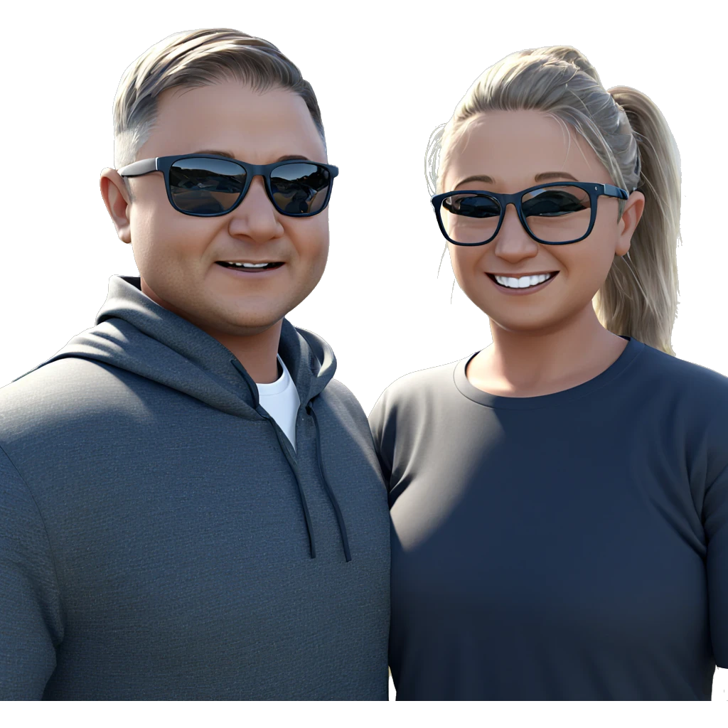 happy moment outdoors with friends emoji