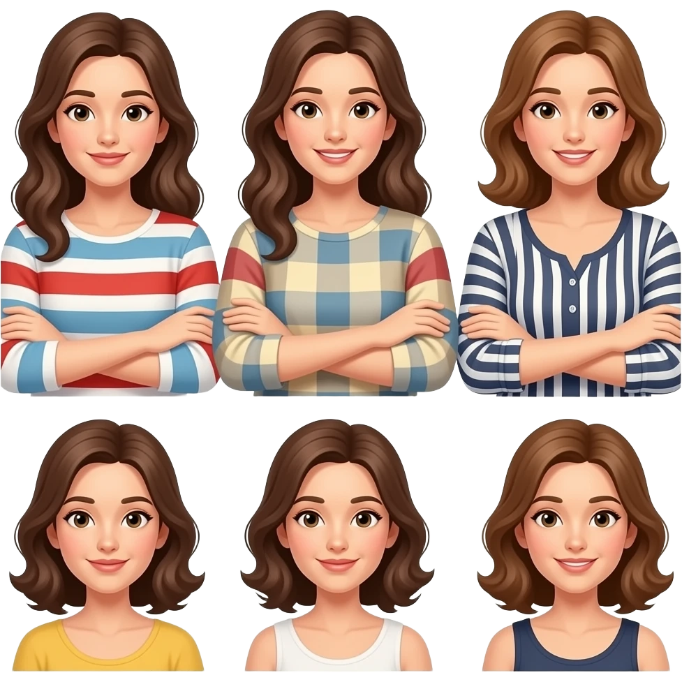 Add 🤷🏽‍♀️ and 6 7 emoji