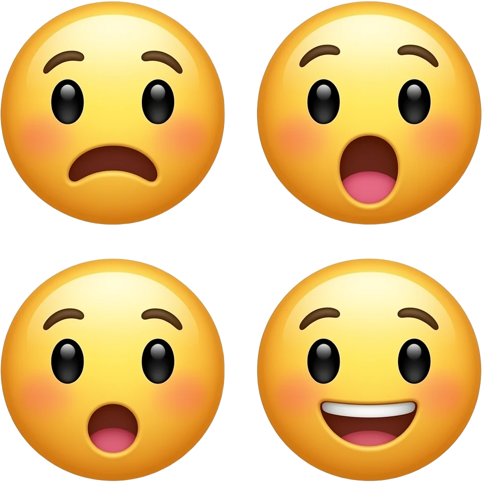 Bimojis que no existan actualmente con expresiones emoji
