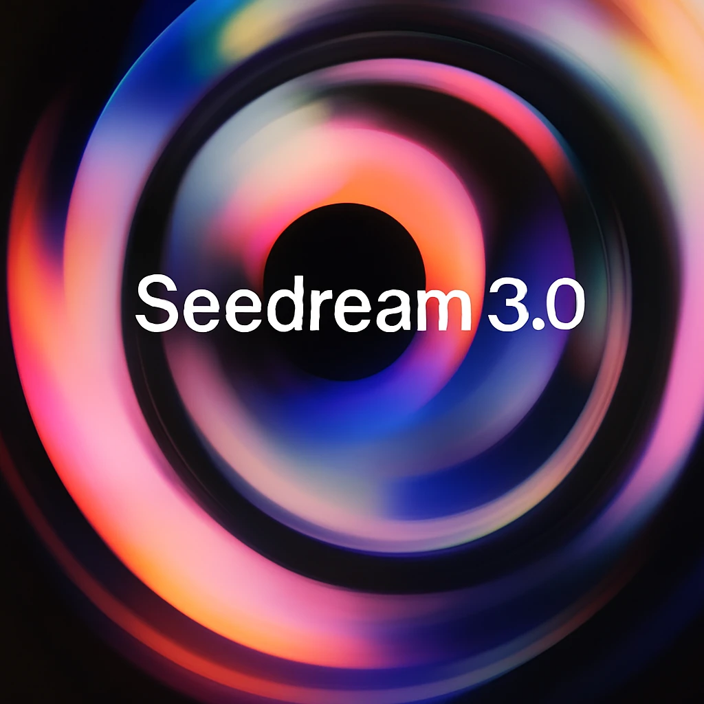 remake this and make "Seedream 3.0" bit bigger emoji