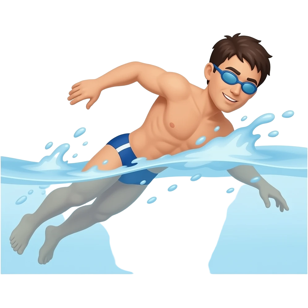 Man Swimming emoji