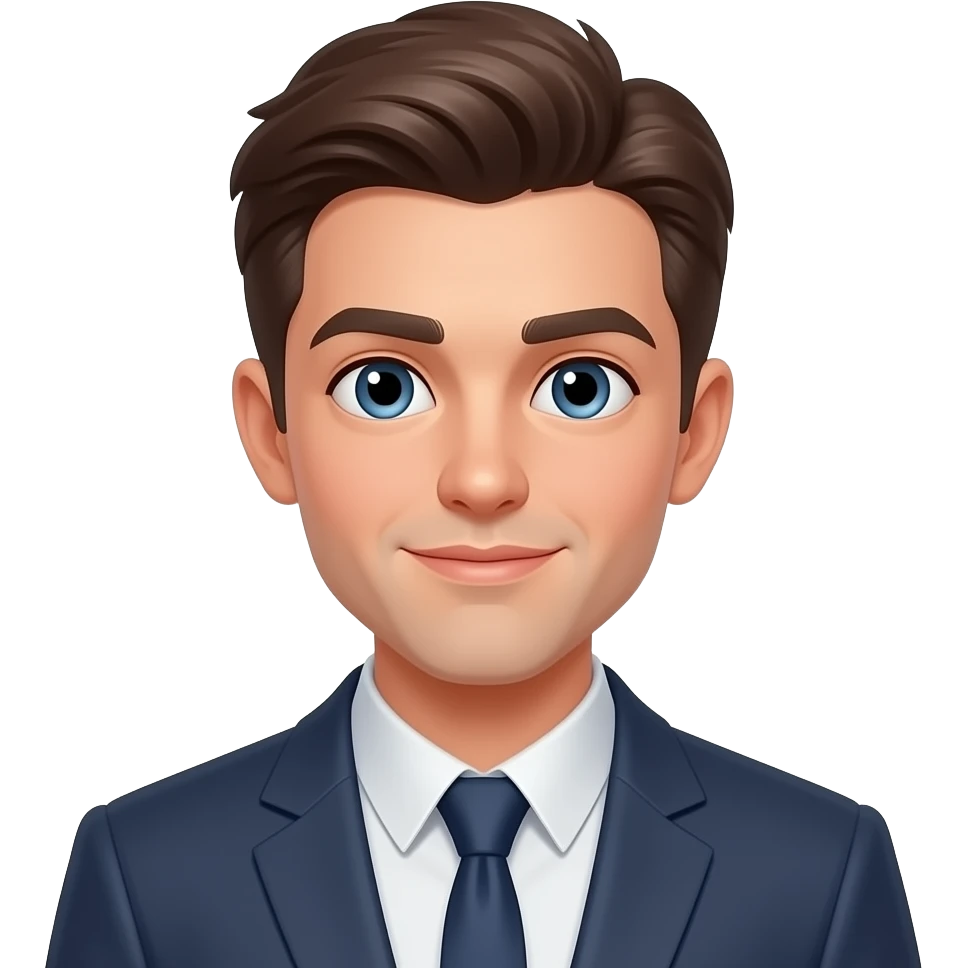 handsome young romantic guy emoji