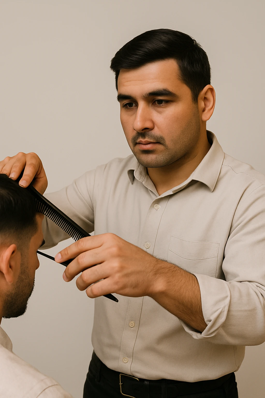 Now all that's left is the barber, take out the rest. emoji