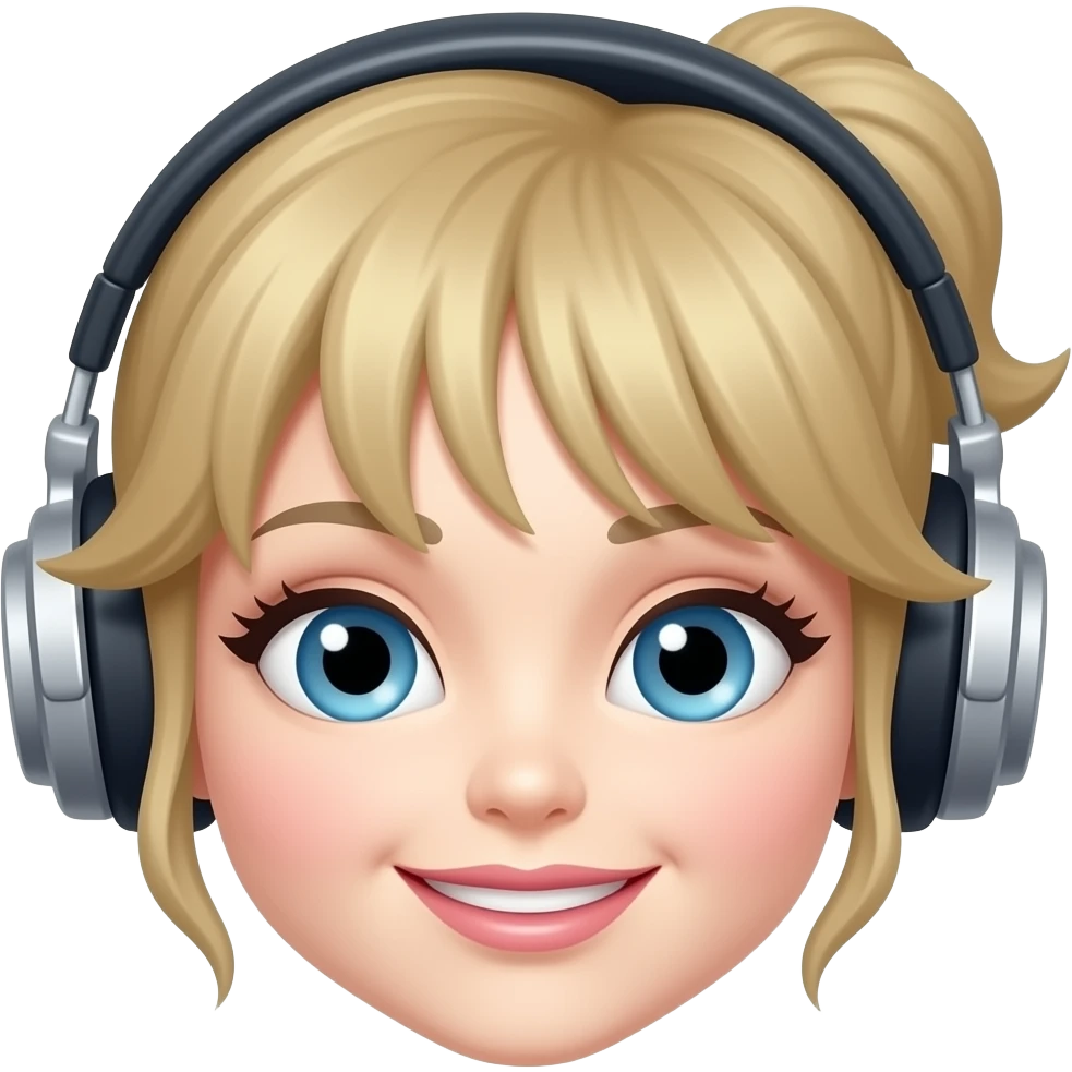 music , beauty ,fashion , talk , photo card -> Please make it the same tone. emoji