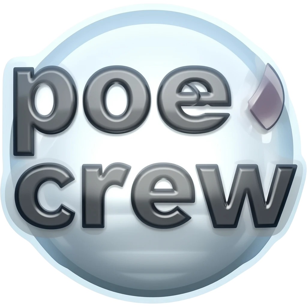 the words "poo crew" emoji