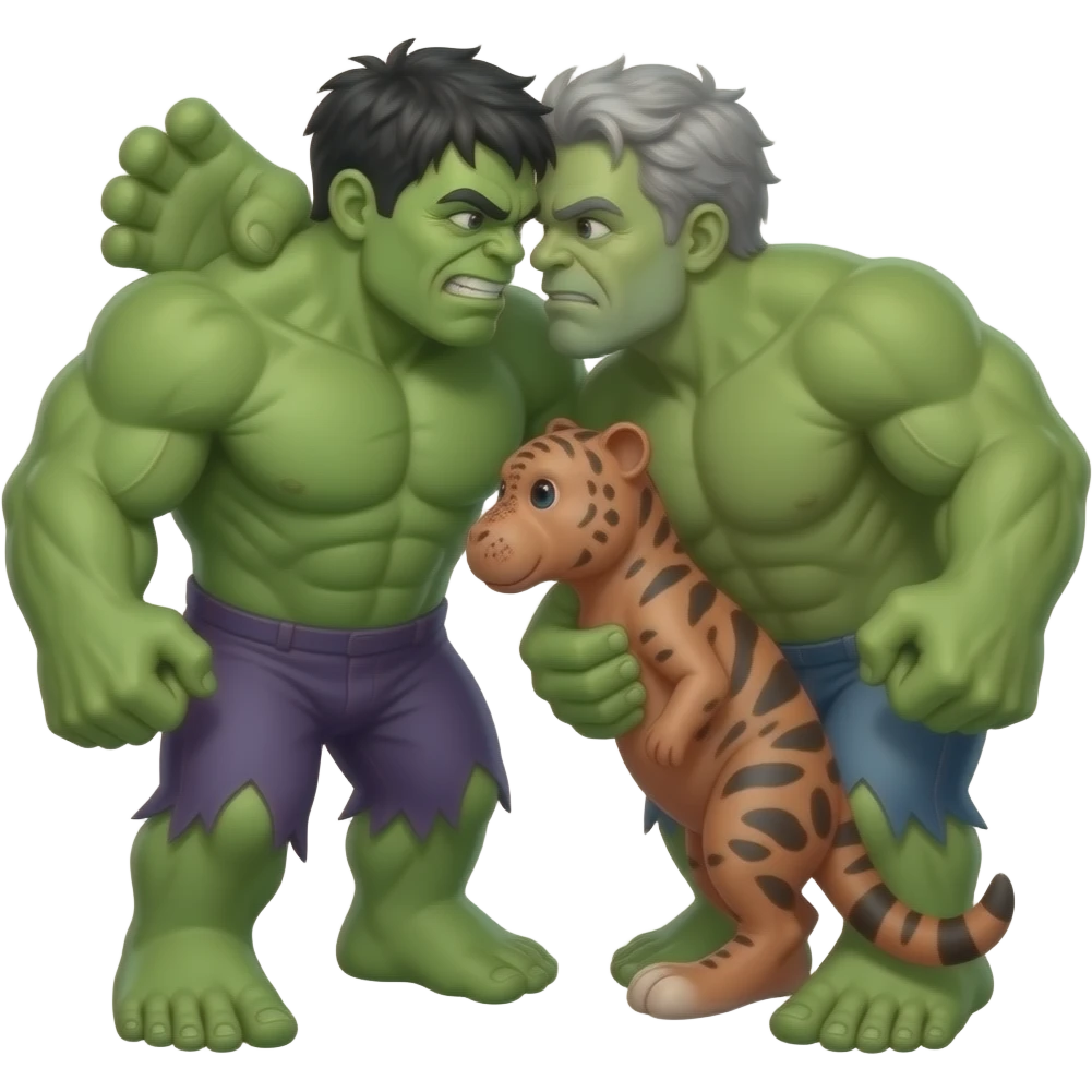 Hulk in love emoji